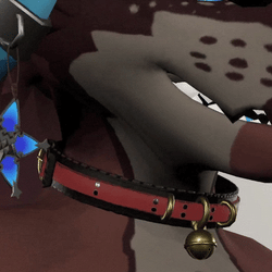 Bell Collar for Winterbold - Interactive VRChat Bell Collar Accessory