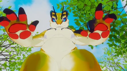 Chubby Tigerbee with ARKit Facetracking DLC