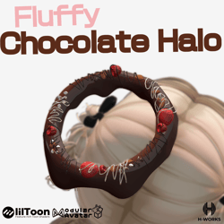 Fluffy Chocolate Halo