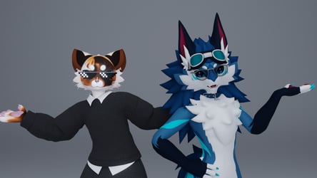 Custom Glasses Pack for VRChat – Universal Fit