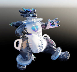 Pooltoy Furry Dragon VRChat Avatar Base!