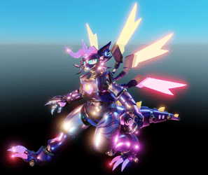 DRACO MACHINA ! Robot Dragon VRChat Furry Base!!
