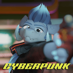 Winterbold Hairstyle - Cyberpunk - VRChat Avatar Hair Asset