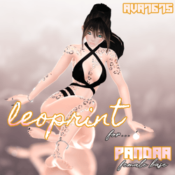 Leoprint - (Texture for Pandaabear Heeled Female)