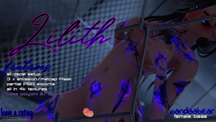 Lilith (Texture for Pandaabear Flat Base)