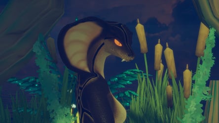Reticulated Python - for the Orgin Snake/Naga Edit 
