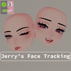 Sweaty Female Head Jerry's Face Tracking Add-On