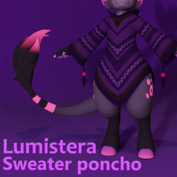 Lumistera sweater poncho