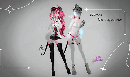 波 ɴᴀᴍɪ; Nami Ed VRChat Avatar PC 3.0 Phys Bones