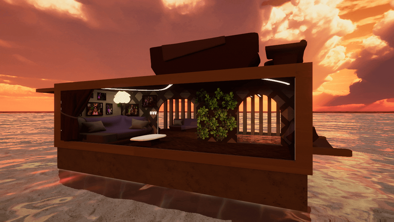 Cozy Cabana VRC Home World (Quest & PC)