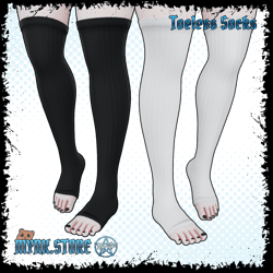 Knit Toeless Socks