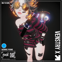PUNK SKATER SET (VRCHAT)