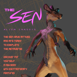 The Sen Kind - Four Armed Space Kangaroo