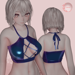 Latex Rave Top