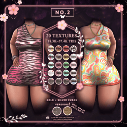 ꒰ა No. 2 Romper + Cuban  { Rp, Venus, Meowmi, E-Girl } ໒꒱