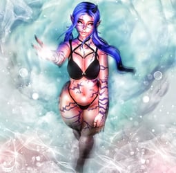 2 Bases in 1 - Demon Hunter (E-Girl + Akii BUNDLE, INCLUDES HEADS)