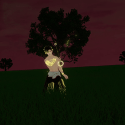 Lyn, God of Lightning (Lyn Guden) by Starkim1999 [VRChat Animation Avatar]