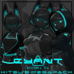 [VRChat] kitsu's CYANT-01 Megapack