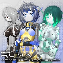 [VRChat] kitsu's RUNA Texture Megapack