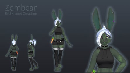  𓉸 ZomBean 𓉸 ~ Alice by FoxiPaws