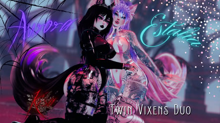 Twin Vixen Duo - Estalia & Aurora