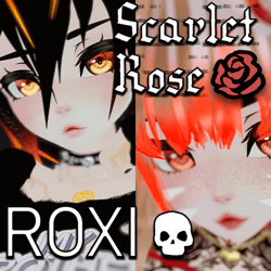 Roxi & Scarlet Rose Bundle (PC, ARKit VRCFT, GoGo Loco)