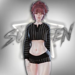 SC4. Pajama Top and Shorts  [VRChat Asset]