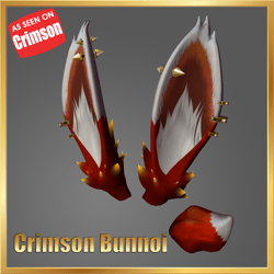 Crimson Bunny Set (VRCFury and Modular Avatar)