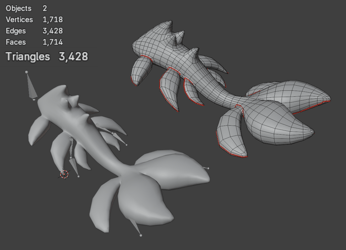 Alien Fish / Whale Tail