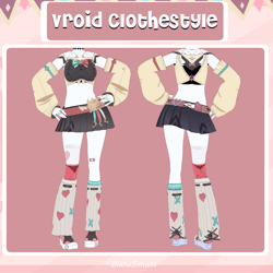 Varesa Clothe Genshin Impact {Vroid}