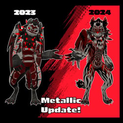 Metallic Blood Wickerbeast Re-Texture