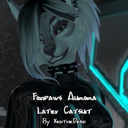 Foxipaws Aurora Latex Suit-Smart Material