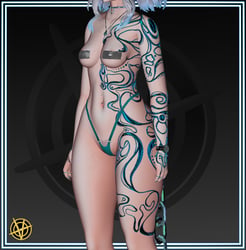 Siren's Call Tattoo || VRbase Egirl