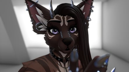 Striped Yeen - Foxipaws Nebula Textures - Brown