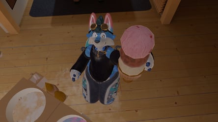 Deployable Ice Cream Stand