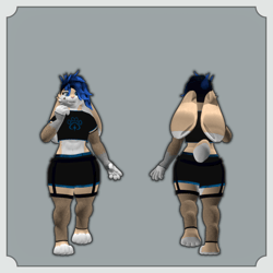 fishnet outfit (shia bunnia) Currently only v1