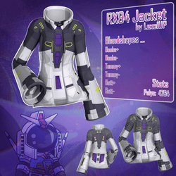 Gundam RX94 Jacket | Personal & Commercial