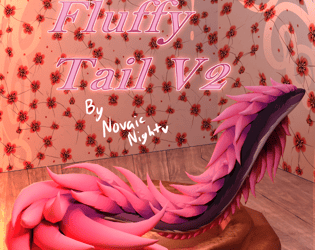 Fluffy Tail V2 - VRChat Tail