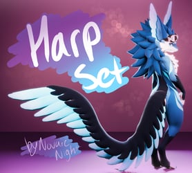 Harp Set - VRChat Set