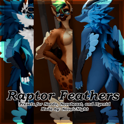Raptor Feathers - VRChat Accessory