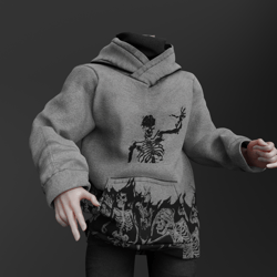 BAGGY HOODIE (Personal and Commercial)