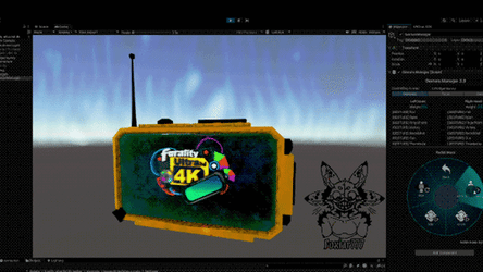 Furality ultra hd 4k custom badge (pc badge)
