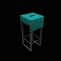 Barstool Cyberpunk