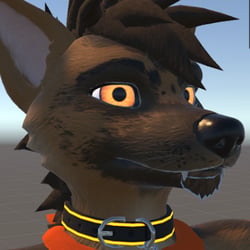 (NON GUMROAD) Canis Woof Chin Fluff (W/VRCFury)
