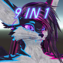 Rexouium / Magpie Flat Floof (VRCFURY)