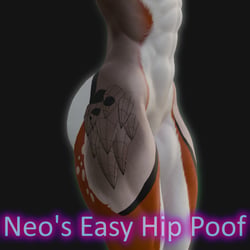 Viwi Hip Poof! (VRCFURY)
