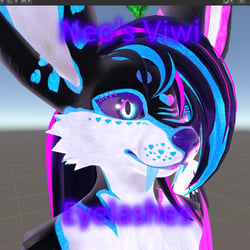 Neo's Viwi Eyelashes (VRCFURY) (V2 Update)