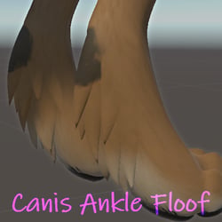 Canis Ankle Floof (VRCFURY)