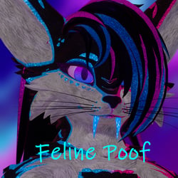 Feline Cheek Poof