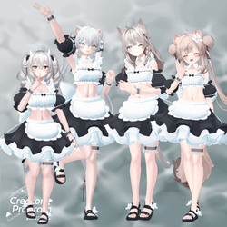 Sweet Sea-maid Swimsuit - By バーチャル餓狼ロロミ / CP3